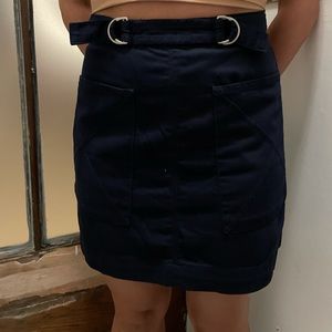 Navy blue skirt